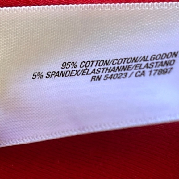 Old Navy BodyCon Red & Navy Striped Cotton Long Sleeve Mini Dress Sz. MD - Picture 4 of 9